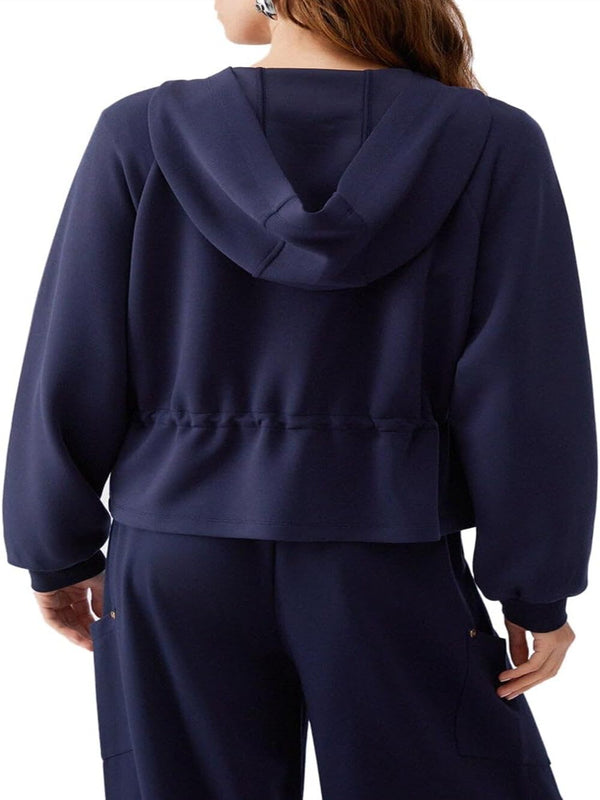 Liu Jo Felpa Zip Donna Mod. TA6076 JS869 93924 Blu