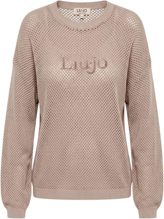 Liu Jo Maglia Donna Mod. TA6111 MS71G 61412 Biscotto