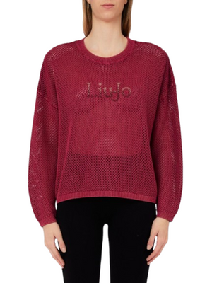 Liu Jo Maglia Donna Mod. TA6111 MS71G 92033 Bordeau