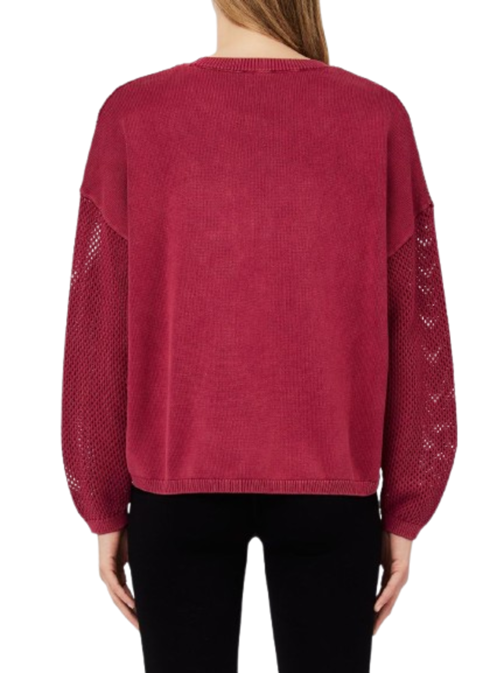 Liu Jo Maglia Donna Mod. TA6111 MS71G 92033 Bordeau