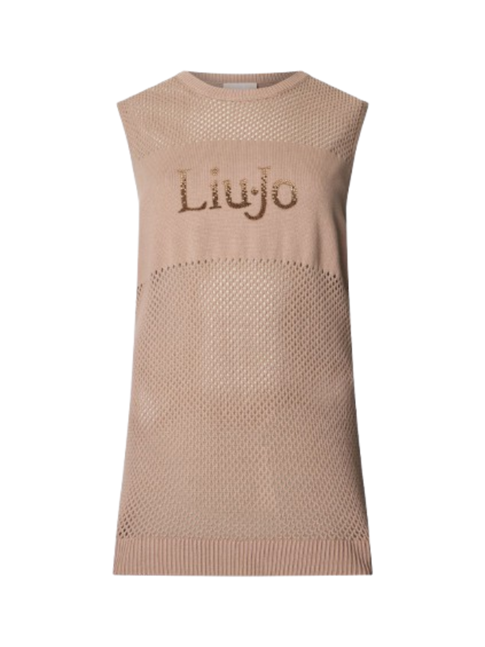 Liu Jo Gilet Donna Mod. TA6112 MS71G 61412 Biscotto