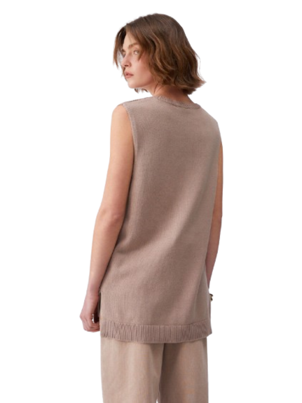 Liu Jo Gilet Donna Mod. TA6112 MS71G 61412 Biscotto