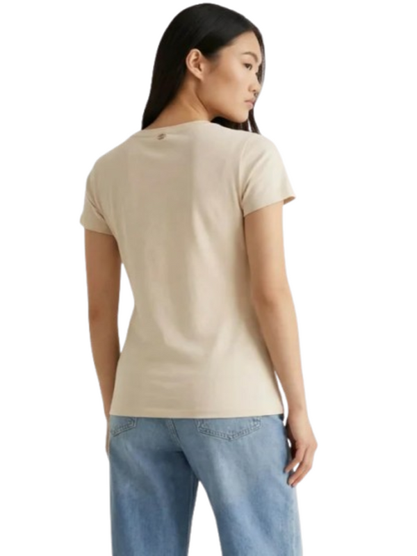 Liu Jo T-shirt Donna Mod. TA6155 JS923 10105 Panna
