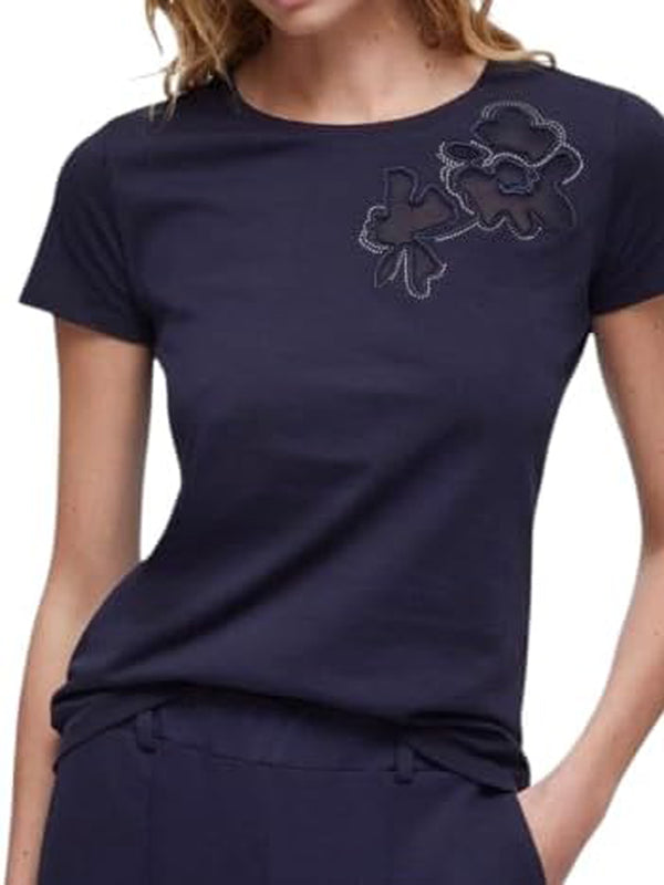 Liu Jo T-shirt Donna Mod. TA6155 JS923 93924 Blu