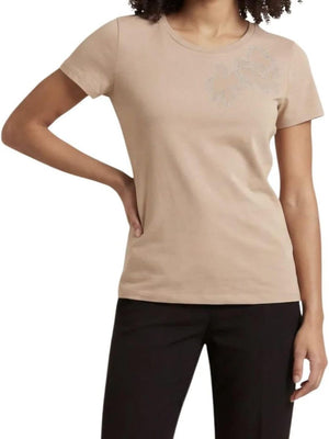 Liu Jo T-shirt Donna Mod. TA6155 JS923 X0754 Beige