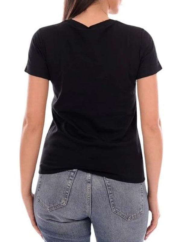 Liu Jo T-shirt Donna Mod. TA6157 JS923 W9414 Nero