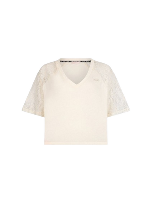 Liu Jo T-shirt Donna Mod. TA6160 JS923 10105 Bianco
