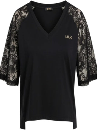 Liu Jo T-shirt Donna Mod. TA6160 JS923 22222 Nero