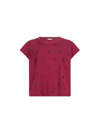 Liu Jo T-shirt Donna Mod. TA6168 JS923 L9029 Bordeau