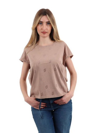 Liu Jo T-shirt Donna Mod. TA6168 JS923 L9030 Beige