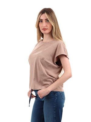 Liu Jo T-shirt Donna Mod. TA6168 JS923 L9030 Beige