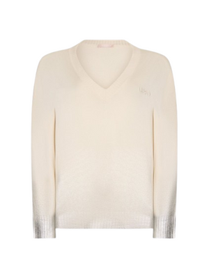 Liu Jo Maglia Donna Mod. TA6183 MS49I D6129 Panna