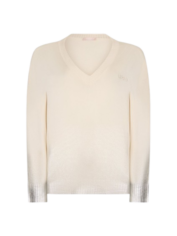Liu Jo Maglia Donna Mod. TA6183 MS49I D6129 Panna