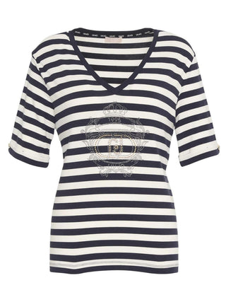 Liu Jo T-shirt Donna Mod. TA6206 JS005 C3882 Blu