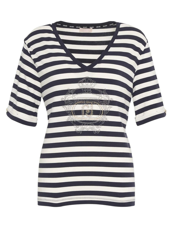Liu Jo T-shirt Donna Mod. TA6206 JS005 C3882 Blu