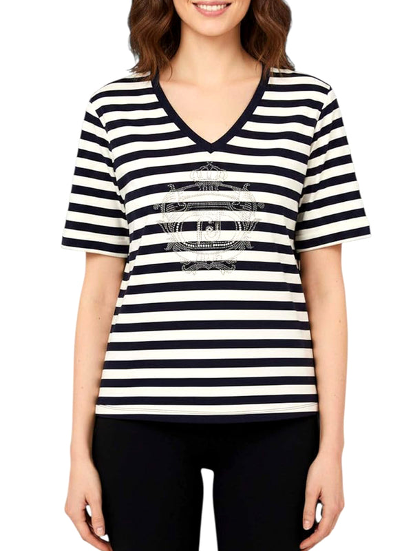 Liu Jo T-shirt Donna Mod. TA6206 JS005 C3882 Blu