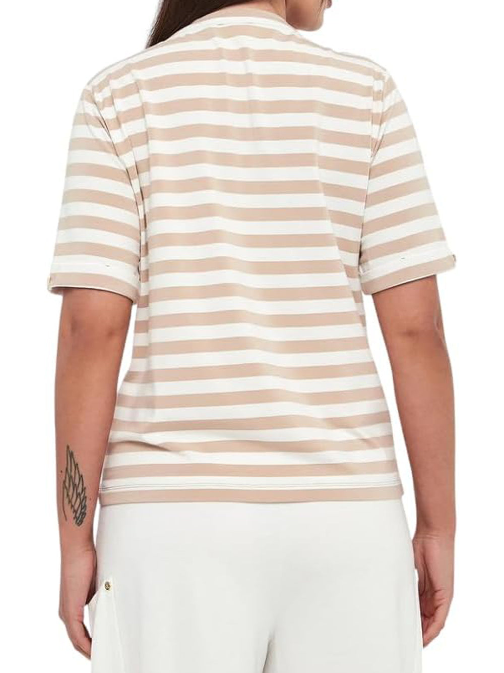 Liu Jo T-shirt Donna Mod. TA6206 JS005 C3883 Panna