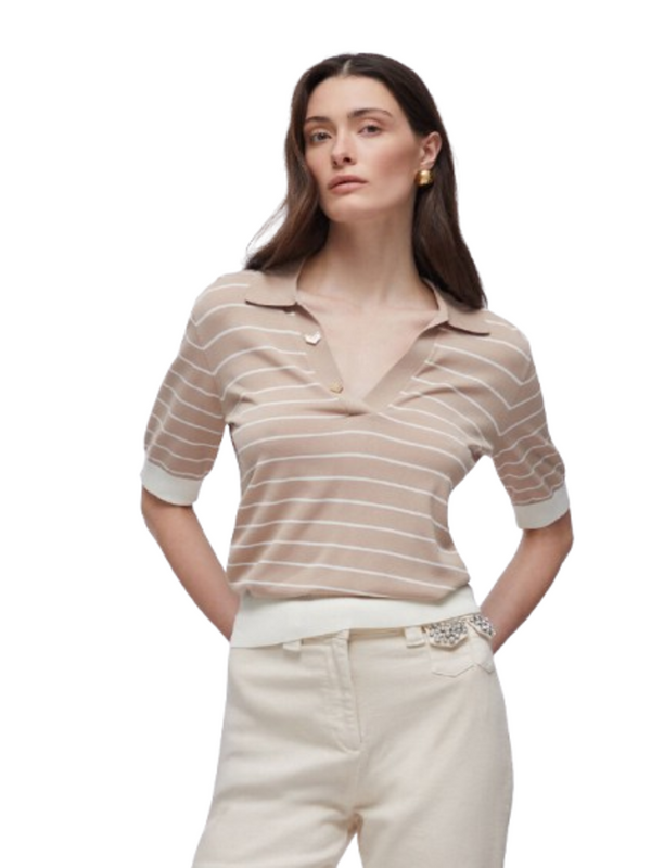 Liu Jo Maglia Donna Mod. TA6215 MS55N C3889 Beige