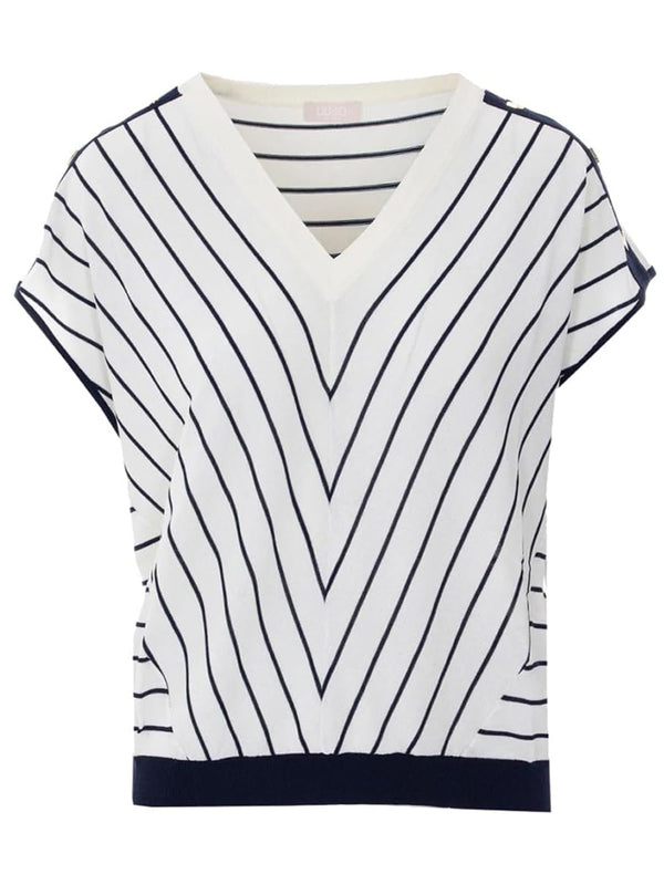 Liu Jo Maglia Donna Mod. TA6217 MS55N C3882 Bianco