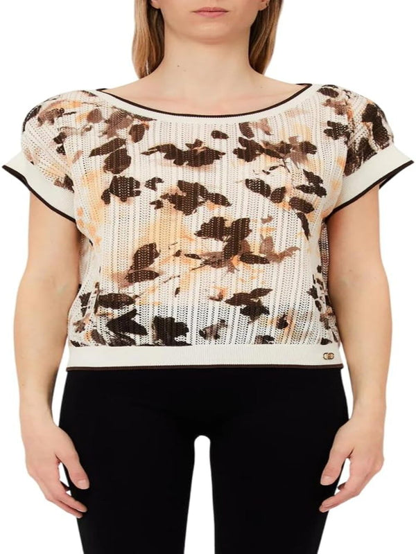Liu Jo Maglia Donna Mod. TA6220 MA64R L9045 Fantasia