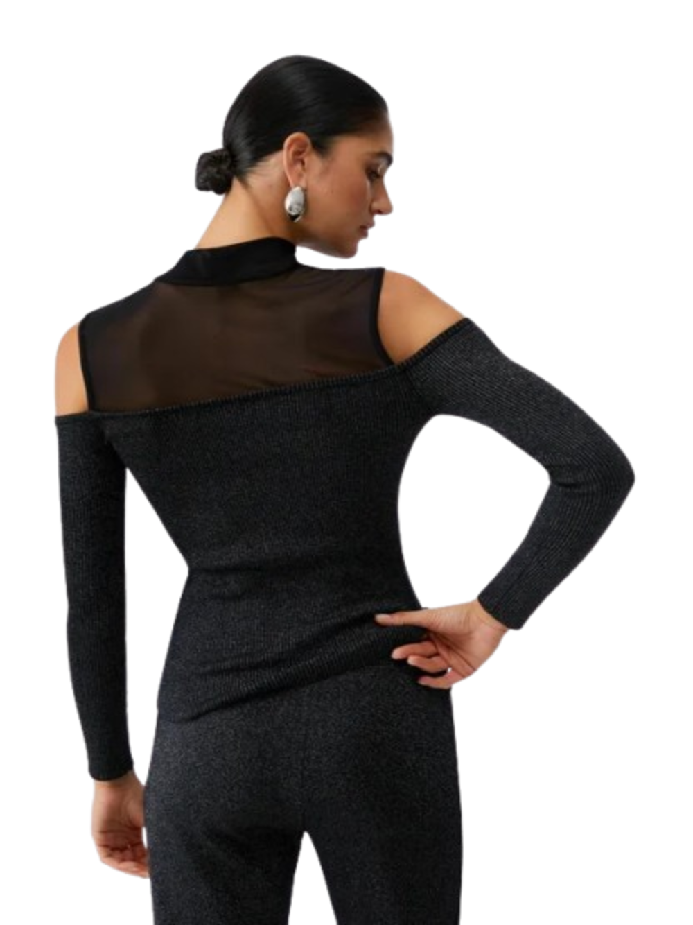 Liu Jo Maglia Donna Mod. TA6243 MS49I 04858 Nero