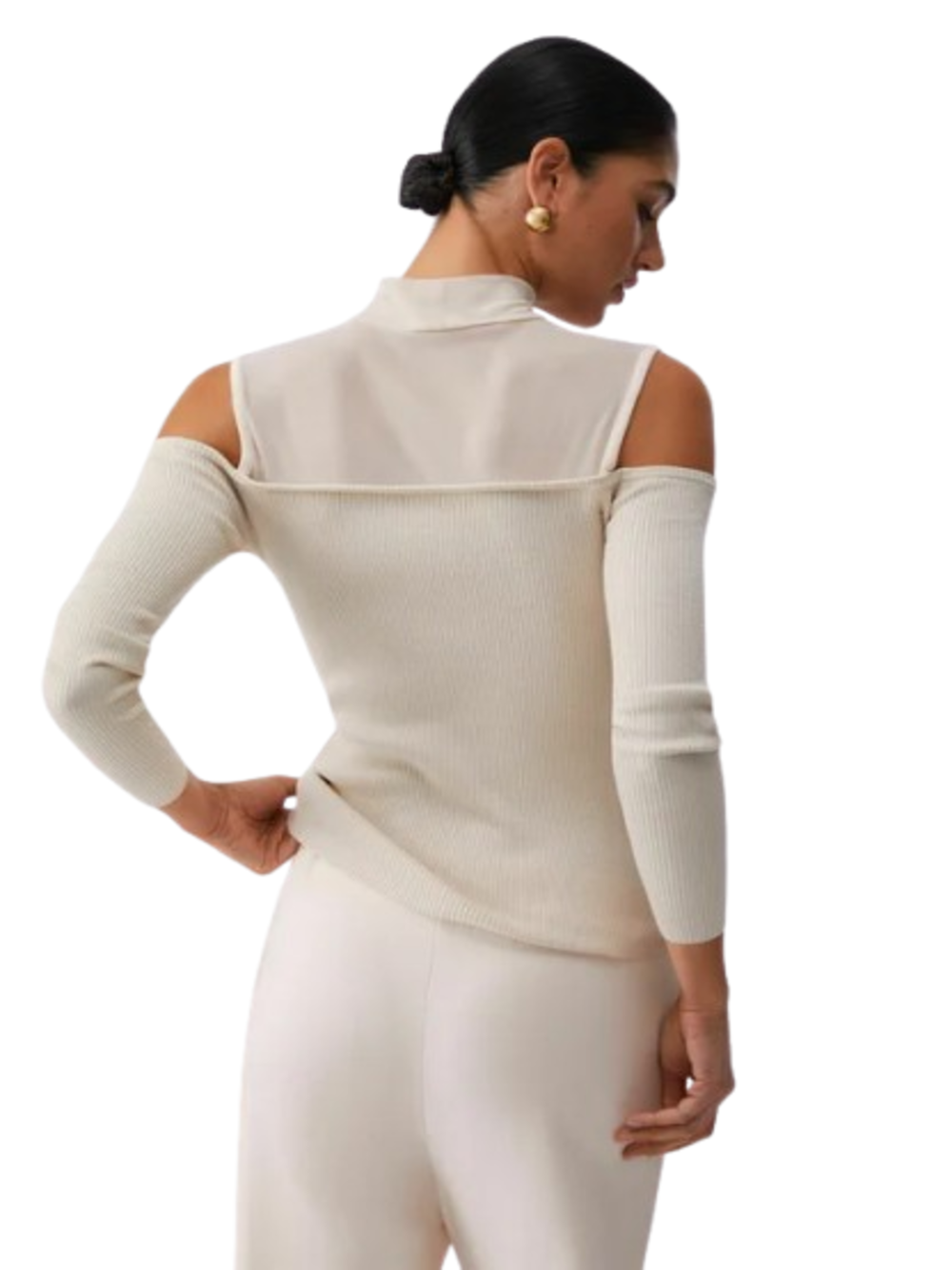 Liu Jo Maglia Donna Mod. TA6243 MS49I A4378 Panna