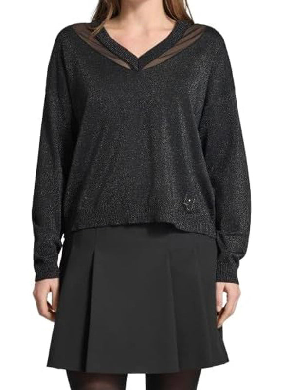 Liu Jo Maglia Donna Mod. TA6244 MS49I 04858 Nero