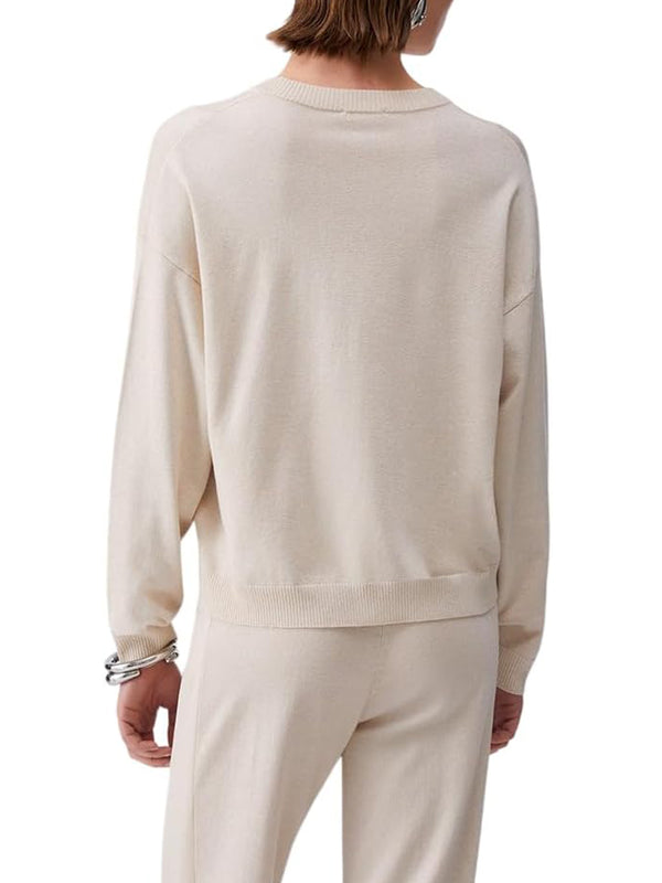 Liu Jo Maglia Donna Mod. TA6244 MS49I A4378 Panna