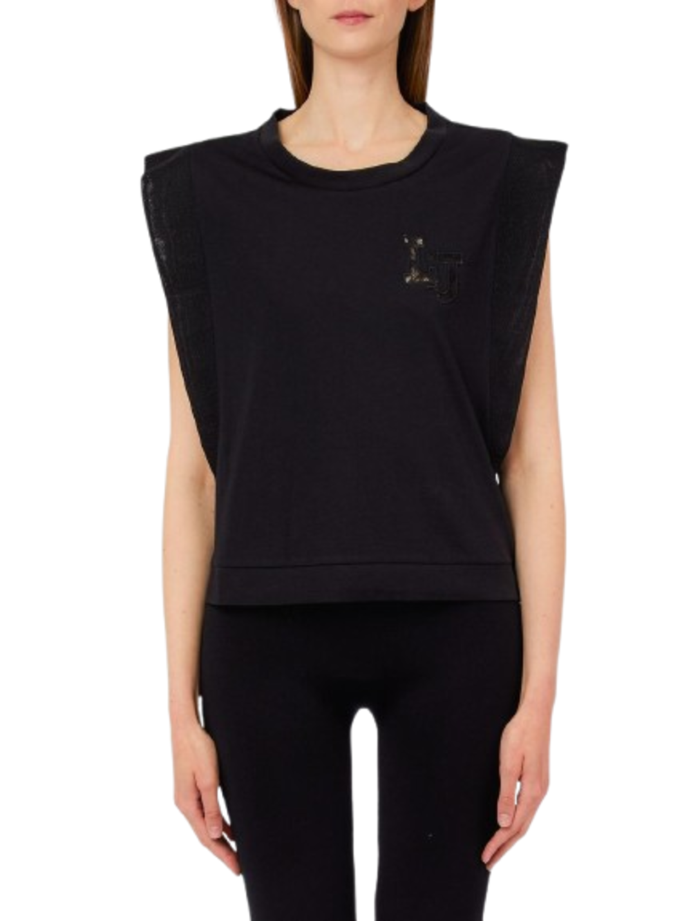 Liu Jo T-shirt Donna Mod. TA6250 JS923 22222 Nero