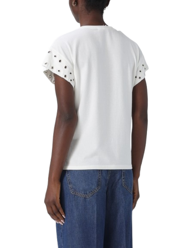Liu Jo T-shirt Donna Mod. TA6251 JS003 10105 Panna