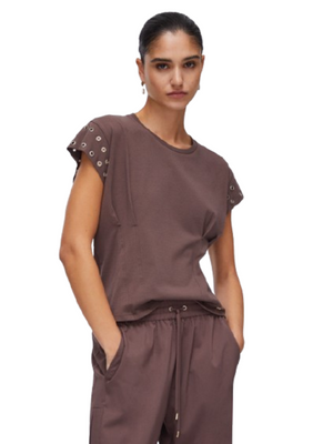 Liu Jo T-shirt Donna Mod. TA6251 JS003 91015 Moro
