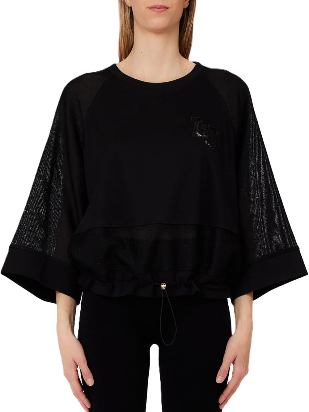 Liu Jo Felpa Donna Mod. TA6281 J3855 22222 Nero
