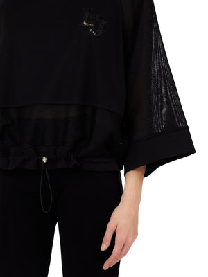 Liu Jo Felpa Donna Mod. TA6281 J3855 22222 Nero