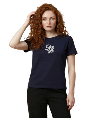 Liu Jo T-shirt Donna Mod. TA6285 JS923 P9304 Blu