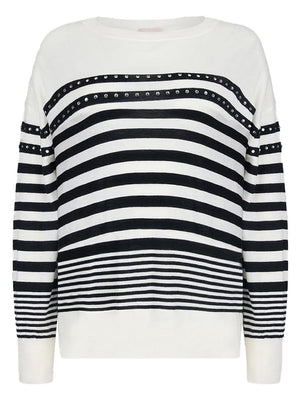 Liu Jo white Maglia Donna Mod. WA6138 MA16R 03705 Fantasia