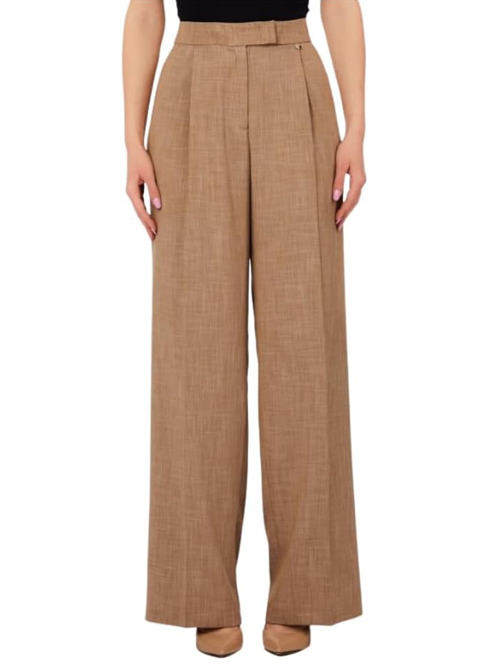 Liu Jo white Pantalone Donna Mod. WA6167 T332A 02153 Biscotto