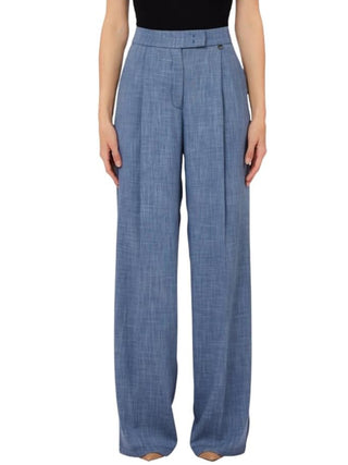 Liu Jo white Pantalone Donna Mod. WA6167 T332A X0761 Celeste
