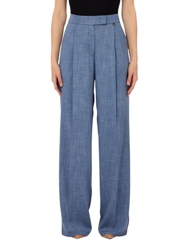 Liu Jo white Pantalone Donna Mod. WA6167 T332A X0761 Celeste