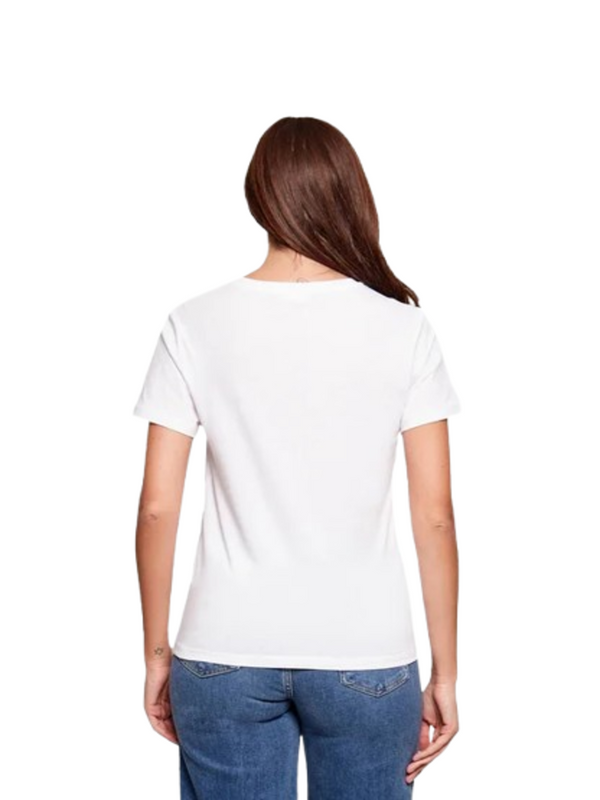 Liu Jo white T-shirt Donna Mod. WA6237 JS923 P9331 Bianco
