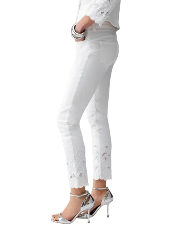 Liu Jo white Pantalone Donna Mod. WA6260 T367A P9255 Bianco