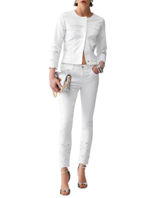 Liu Jo white Pantalone Donna Mod. WA6260 T367A P9255 Bianco