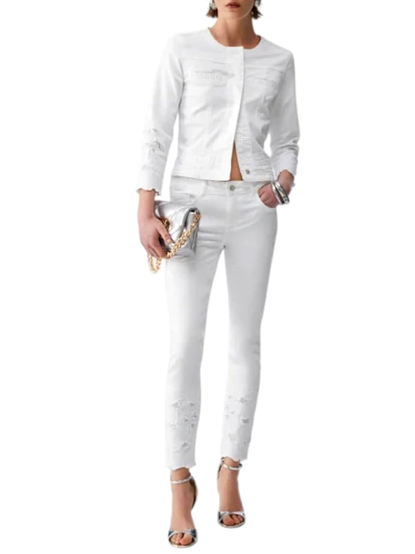 Liu Jo white Pantalone Donna Mod. WA6260 T367A P9255 Bianco