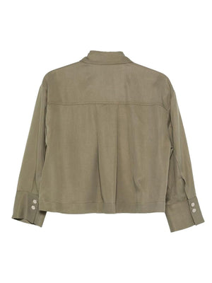 Liu Jo white Camicia Manica Lunga Donna Mod. WA6265 T414A X0766 Verde