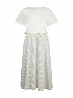 Liu Jo white Abito Donna Mod. WA6308 T437A Y9990 Bianco