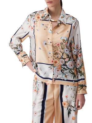 Liu Jo white Camicia Manica Lunga Donna Mod. WA6357 T2555 P9547 Fantasia