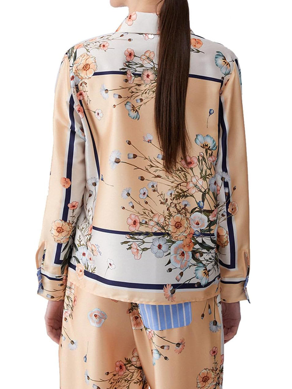 Liu Jo white Camicia Manica Lunga Donna Mod. WA6357 T2555 P9547 Fantasia