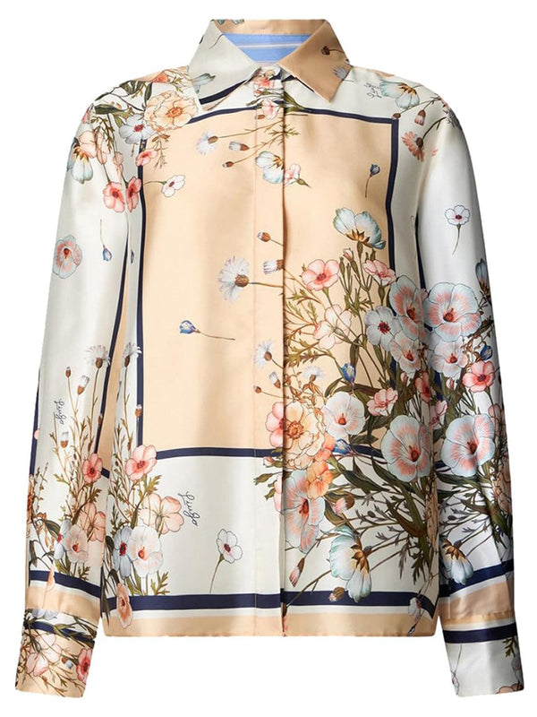 Liu Jo white Camicia Manica Lunga Donna Mod. WA6357 T2555 P9547 Fantasia
