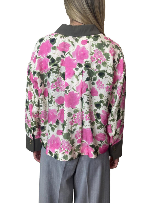 Liu Jo white Camicia Manica Lunga Donna Mod. WA6381 T434A P9382 Fantasia