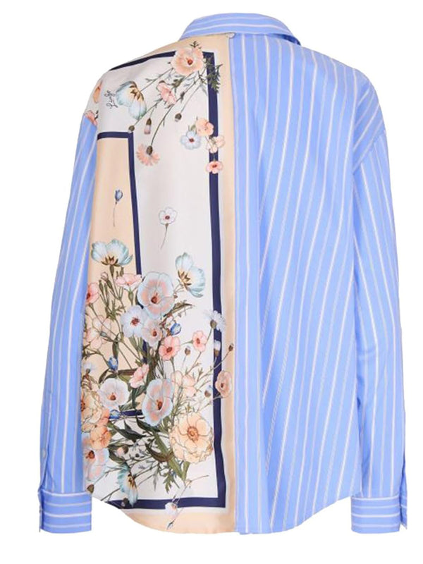 Liu Jo white Camicia Manica Lunga Donna Mod. WA6383 T2555 P9547 Fantasia