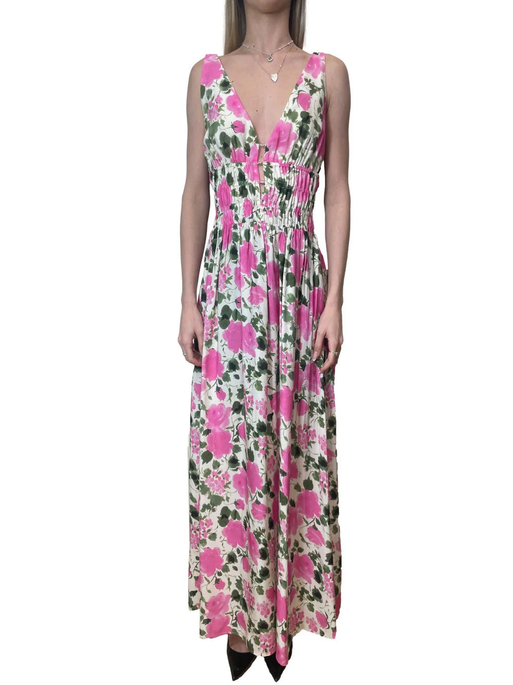 Liu Jo white Abito Donna Mod. WA6405 T434A P9382 Fantasia